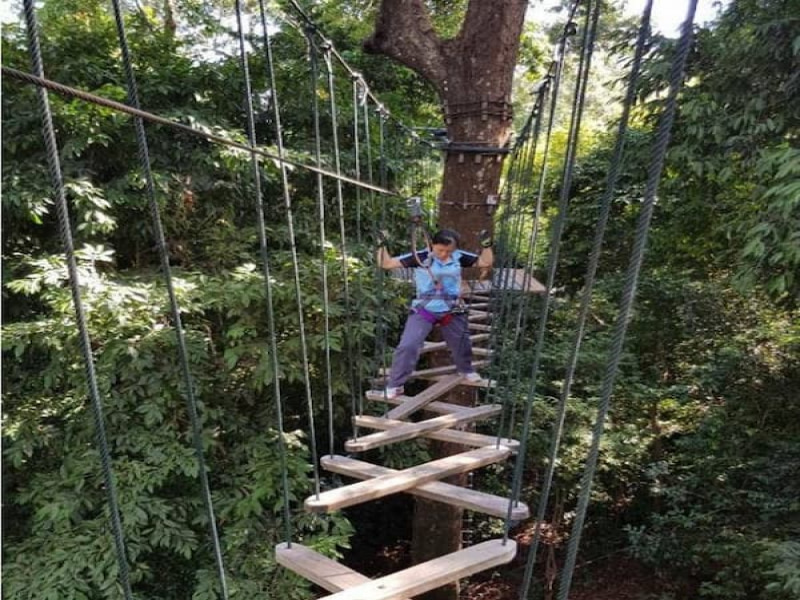 best theme & adventure parks in langkawi skybike adventure ride langkawi