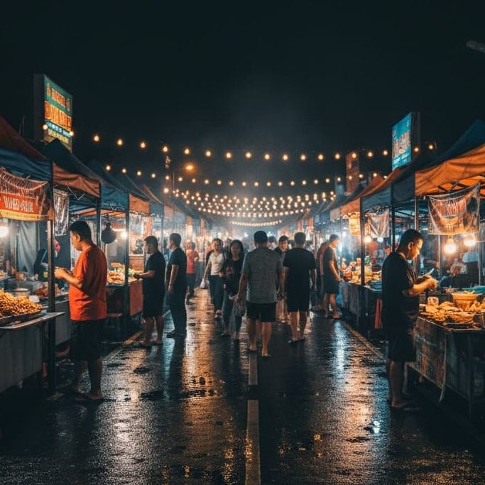 langkawi night markets temonyong night market