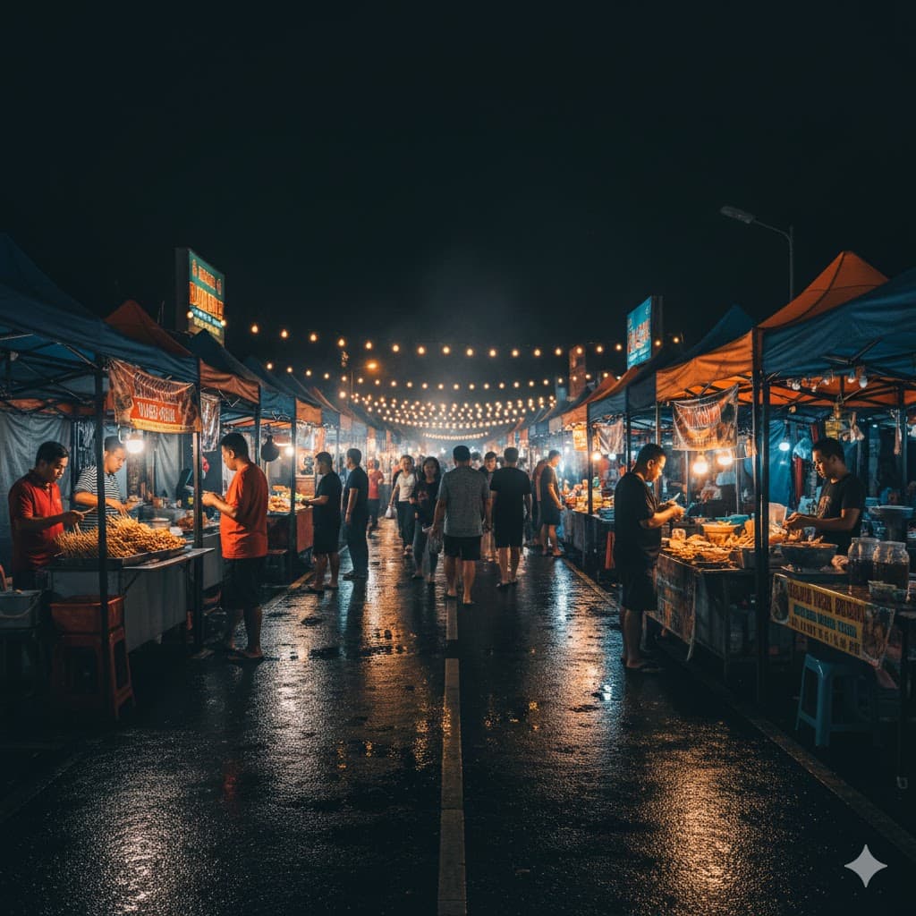 langkawi night markets temonyong night market