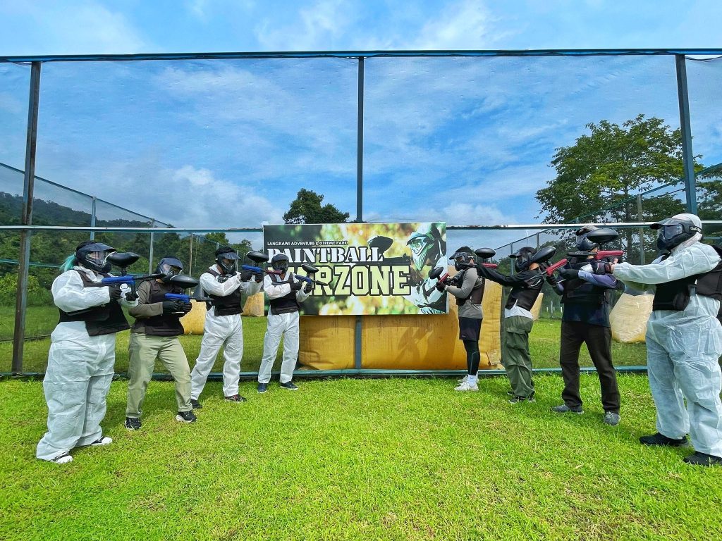 team building activities in langkawi paintball 