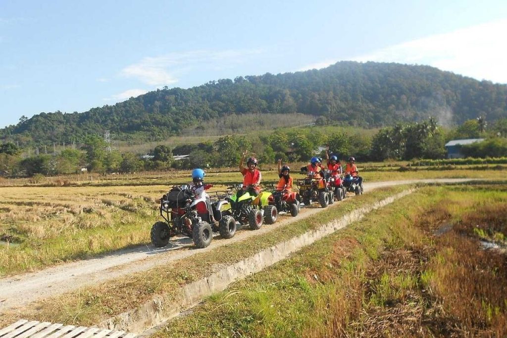 team building activities in langkawi atv ride